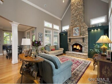 Floor to ceiling stone!