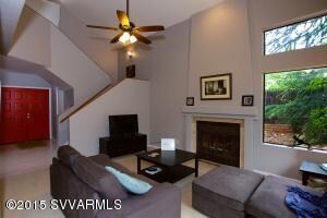 7-View of Stairway & Fireplace