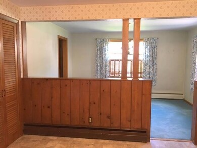 view into dining room
