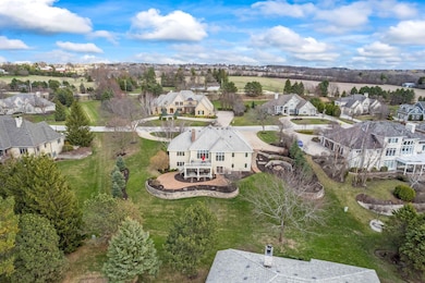 Back of home - wide aerial