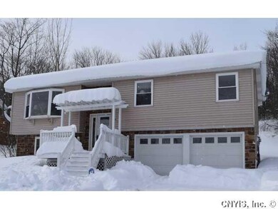 Exterior Front 2 car attached garage is great for 