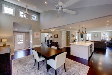 High Ceilings with Extra Windows and Recessed Ligh