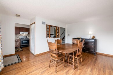 Dining room with cute passthru