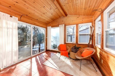 Sun room adds useful, relaxing space.
