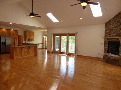 Great Room into Kitchen