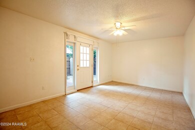 Living Room of Vacant Unit