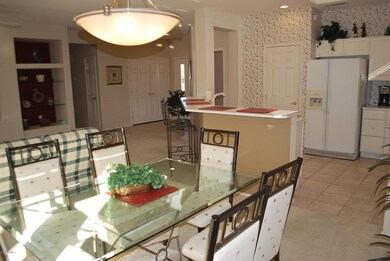Dining area in great room