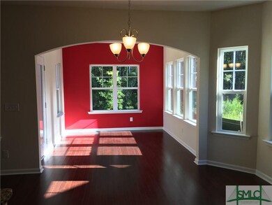 Breakfast room leads to sunroom