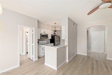 Freshly painted interior with brand-new flooring a