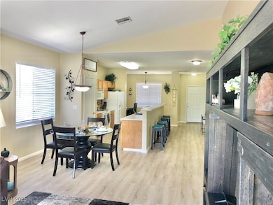 OPEN CONCEPT, DINING AREA, SEPARATE OFFICE AREA AN