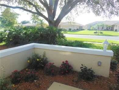 Looking out from the front door entry. 