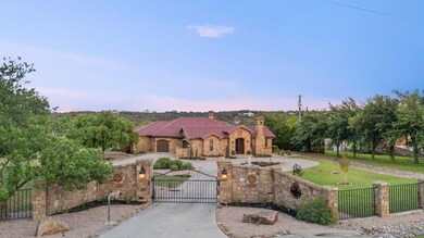 Mediterranean / spanish-style house with curved d