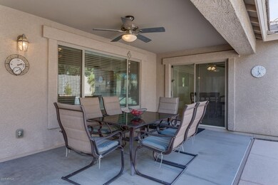Entertain under the patio