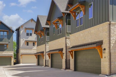 View of property with board and batten siding, a 