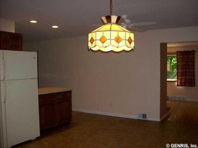 Kitchen Dining. Large eating area with a nice ligh