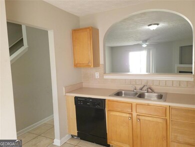 The kitchen from the refrigerator