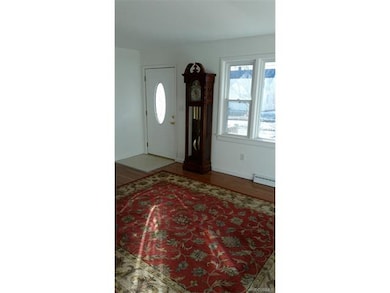 Viewing of the living room from the entrance of th