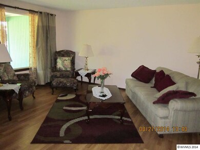New vinyl double windows and laminate flooring.