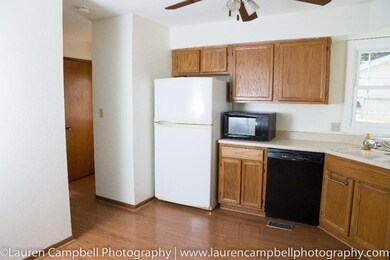 kitchen from dining room