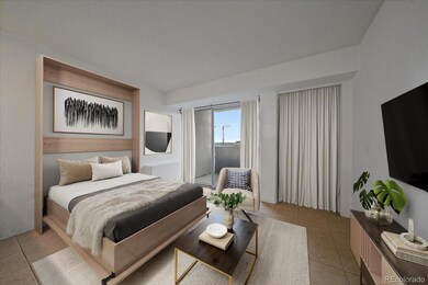 Virtually Staged Murphy Bed