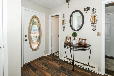 New paint, new flooring, lots of storage space!