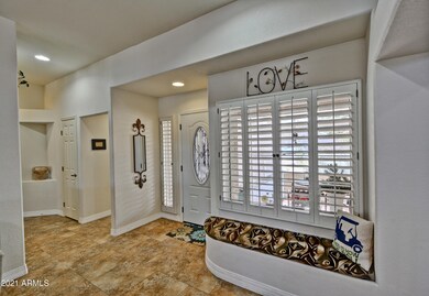 Updated front entry door