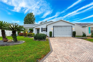 Beautiful Front Landscaping with Large Pavered Driveway