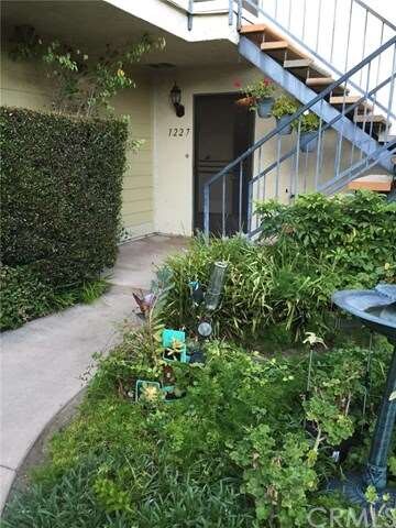 Beautiful landscaping leading to front door of con