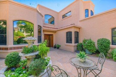 Courtyard to Front Entry Door