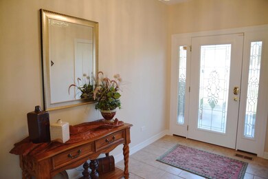Grand entry w/ Stain Glass front door