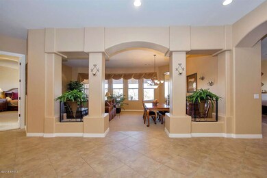 Grand Entry, opening to Living/Dining Rm