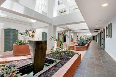 lovely atrium courtyard on 2nd floor