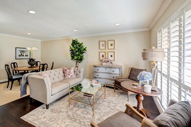 Living Room light with wall of windows with planta