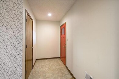Entry hall and coat closet