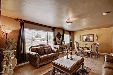 Formal living and dining room