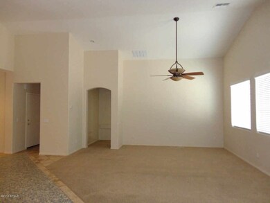 vaulted great room