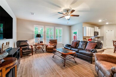 Spacious living room.