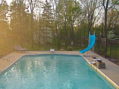 heated in-ground pool...