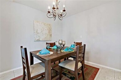 Separate dining room open to the living area