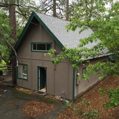 Cabin in woods