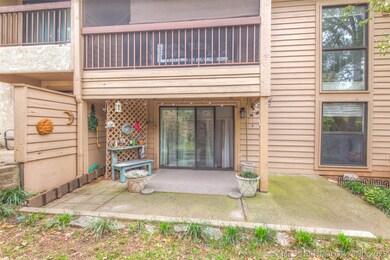 Spacious patio.