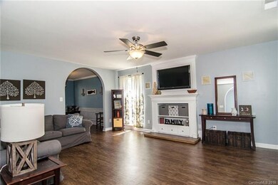 Large open family room is ideal for entertaining and holiday gatherings.