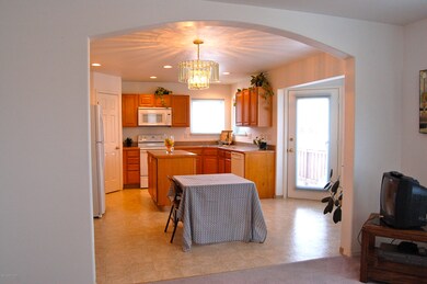 Kitchen & Dining from Living Rm
