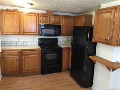 Kitchen with laminate flooring