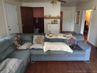 Large Living Room added on to the front of home