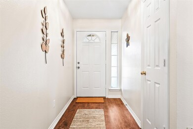 Entry way photo taken from living room.