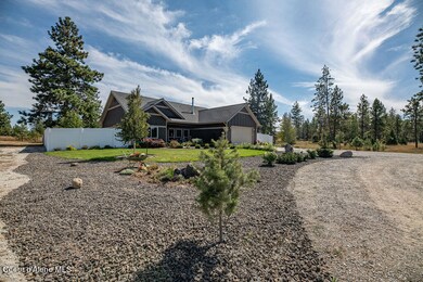 Circular gated driveway
