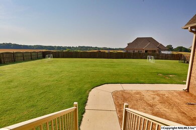 Notice the stamped concrete patio.