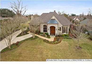 Large lot with feel of privacy