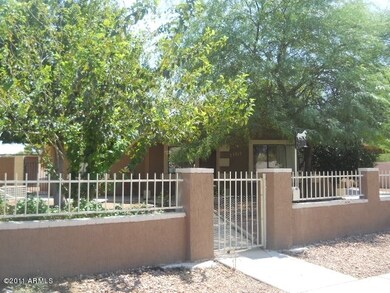 Gated Front Yard
